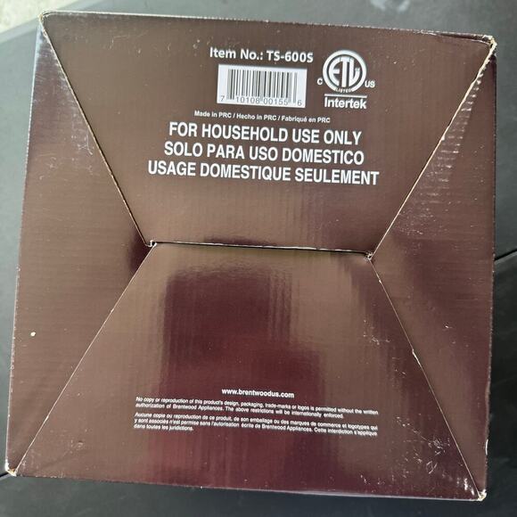 NWT Brentwood Rice Cooker and Food Steamer - Picture 6 of 6